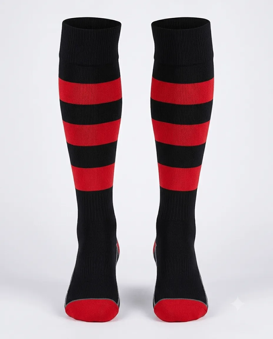 Hoop Stripe Knee Sock