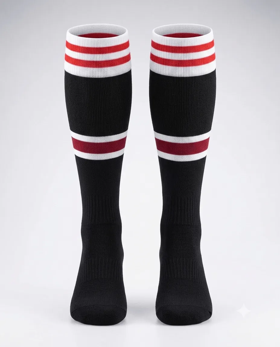Retro Hoop Knee Sock