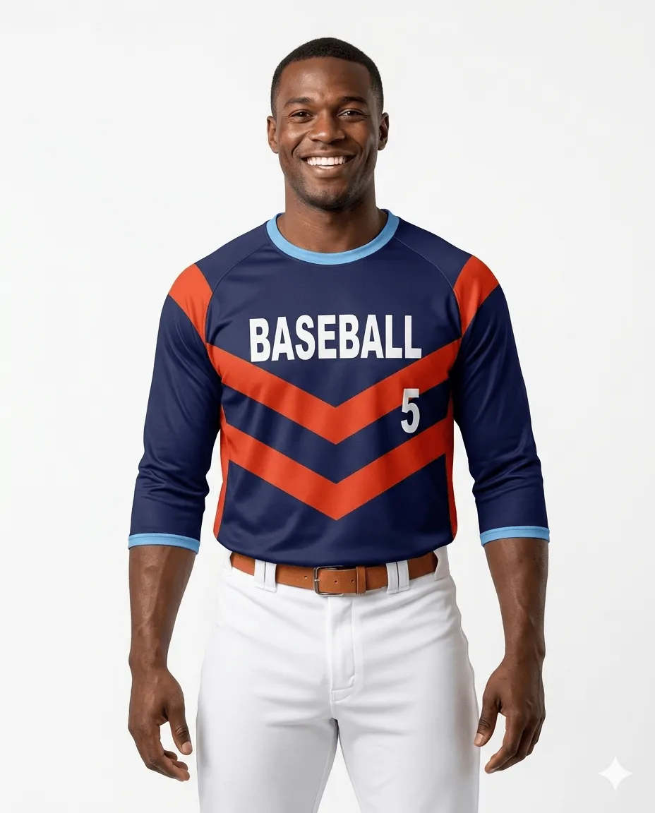 Men's Baseball Chevron Strike Jersey