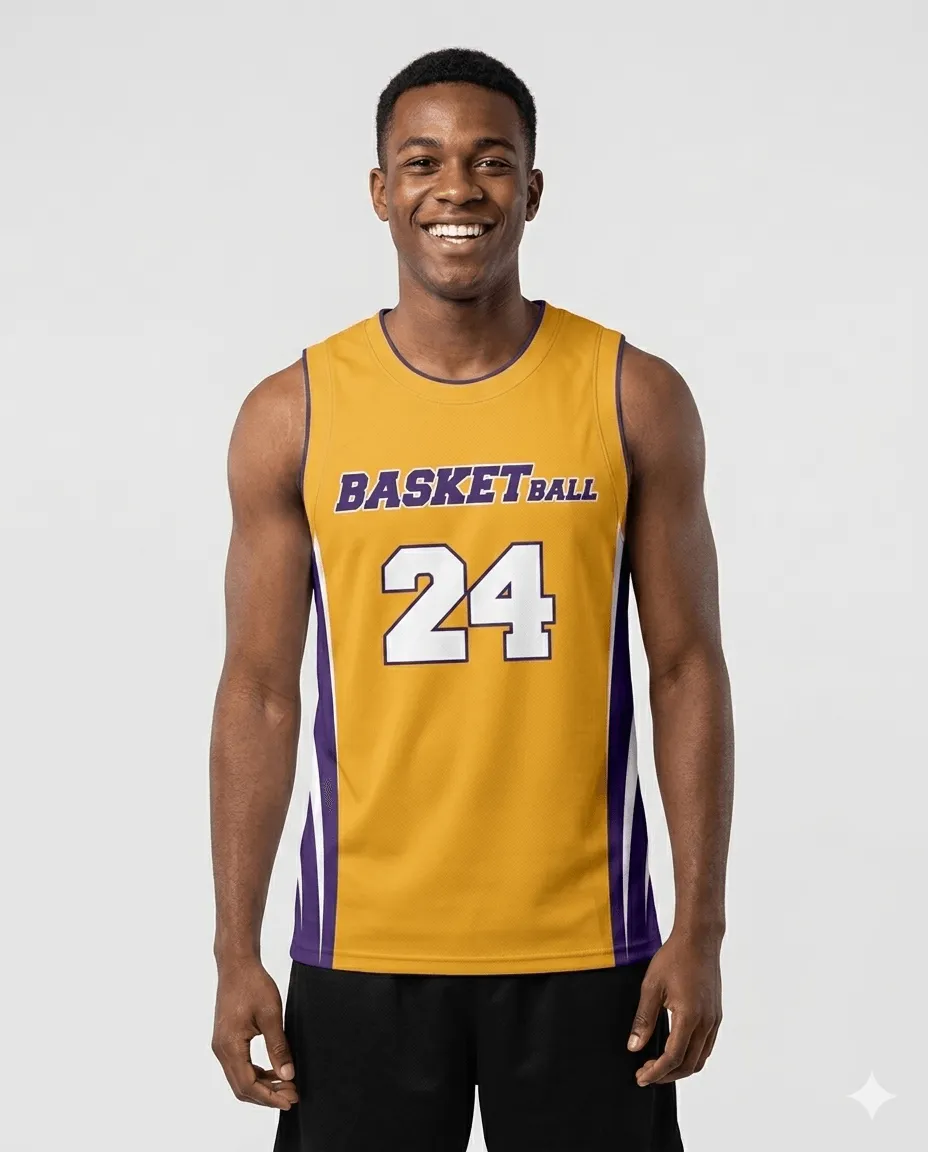 Men's Gold Rush Classic Basketball Jersey