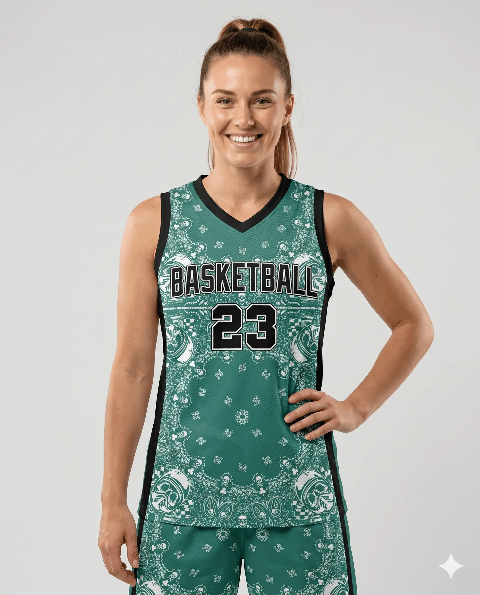 Women's Bandana Heritage Basketball Jersey