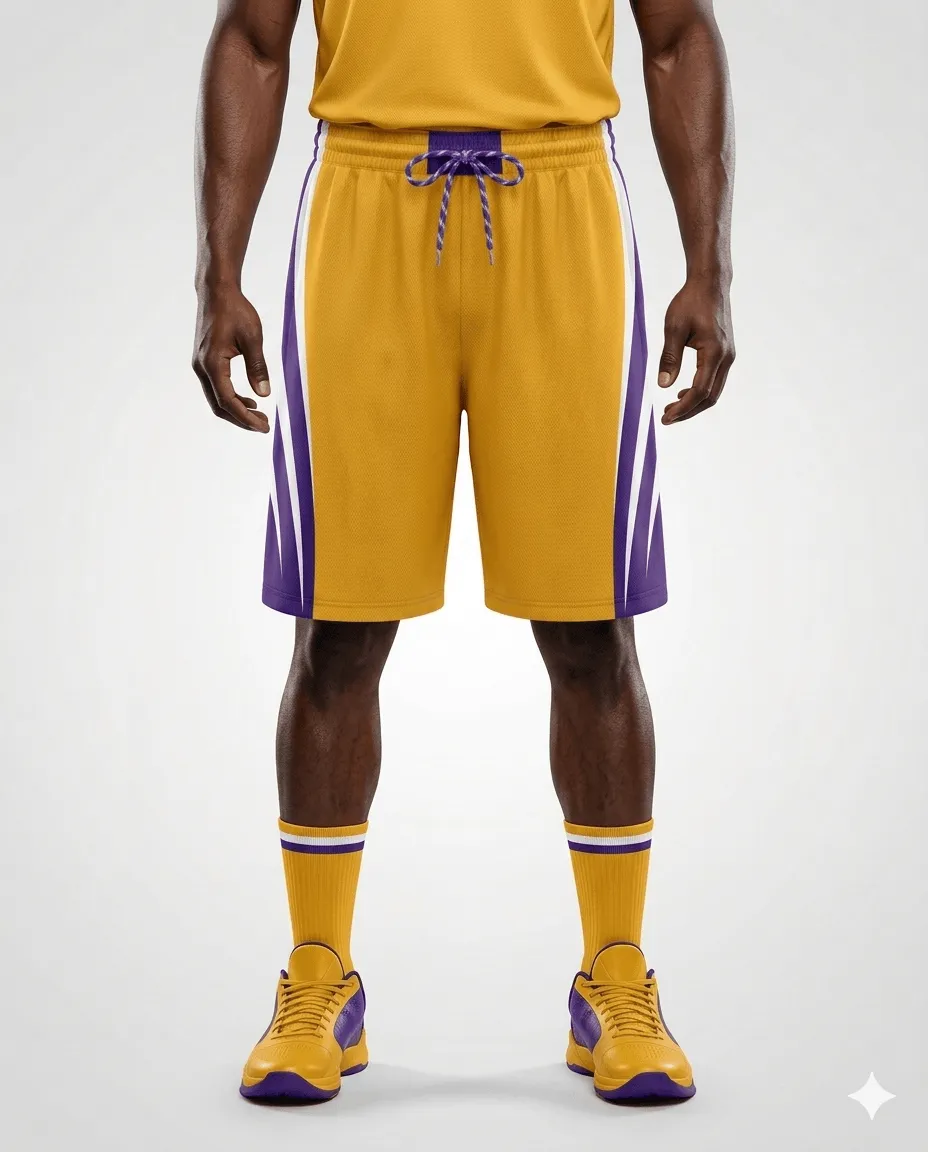 Men's Gold Rush Basketball Shorts