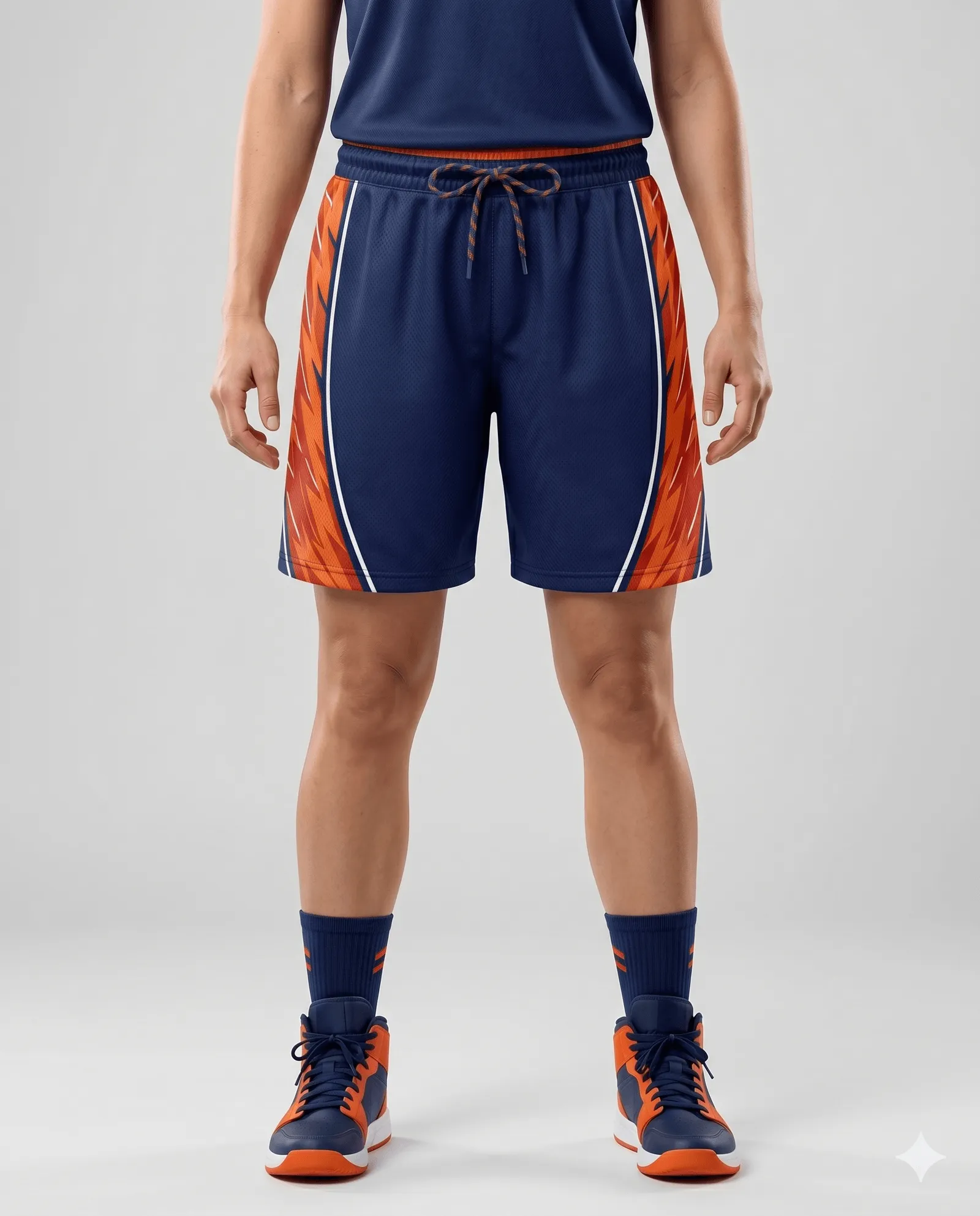 Women's Lightning Bolt Basketball Shorts