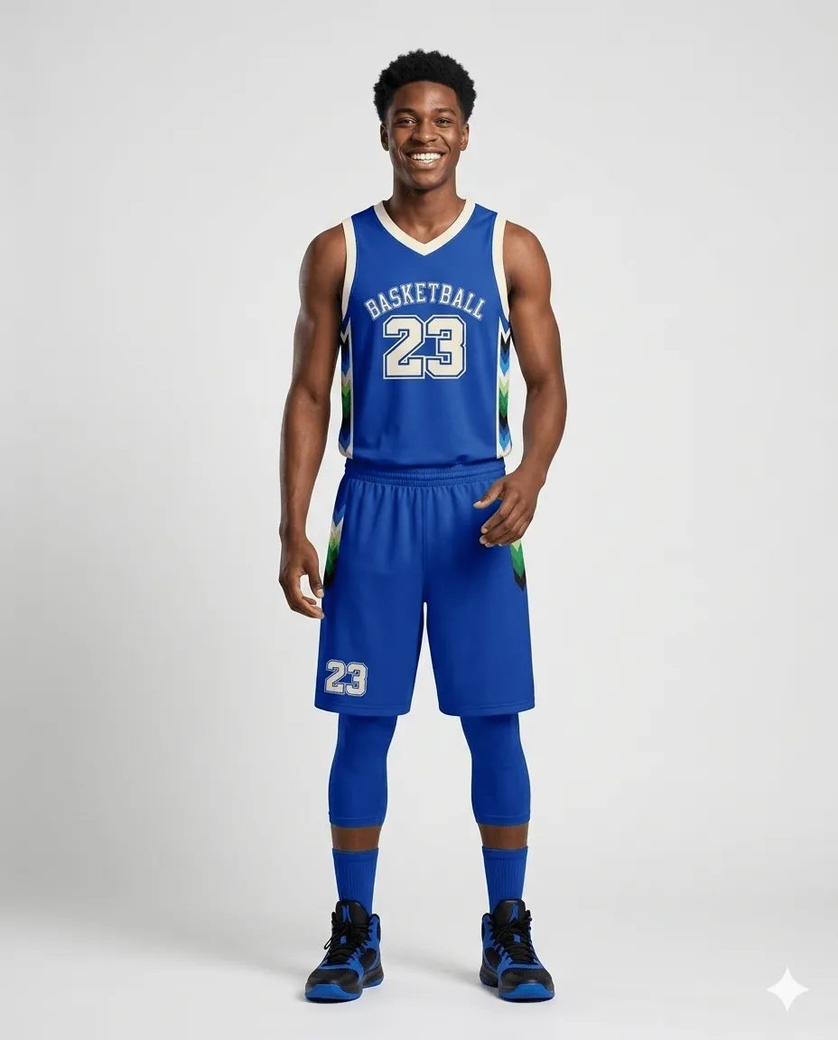 Men's Royal Azure Peak Basketball Set