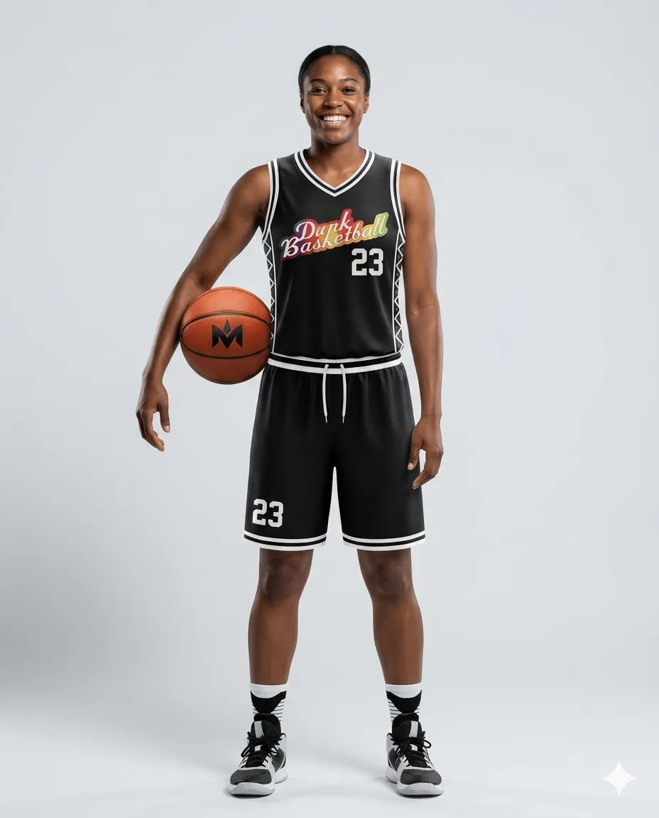 Women's Black Dunk Royale Basketball Set