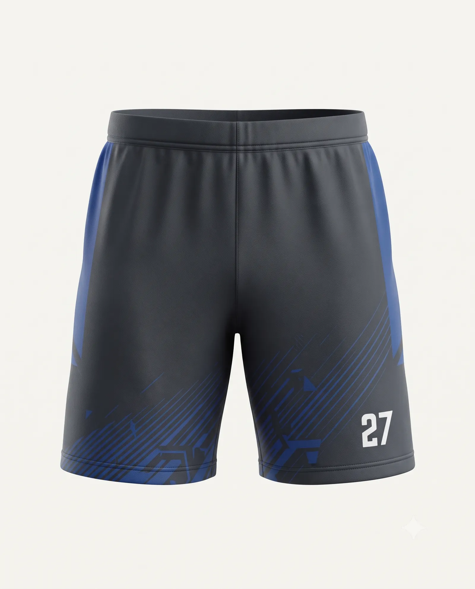 Mens Deep graphite Vector Core Flag Football Shorts