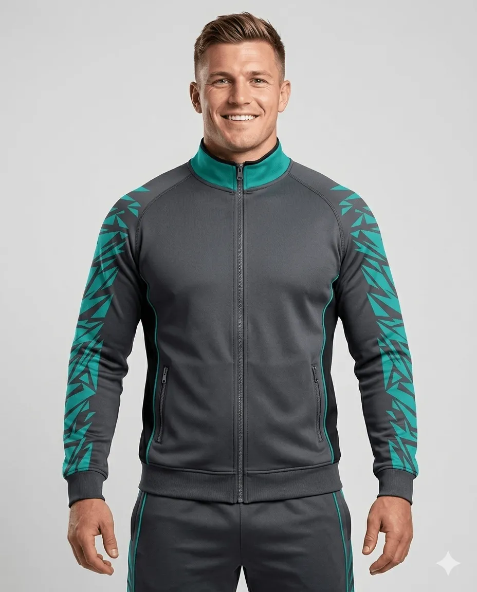 Men's Rugby Velocity Full-Zip Track Jacket