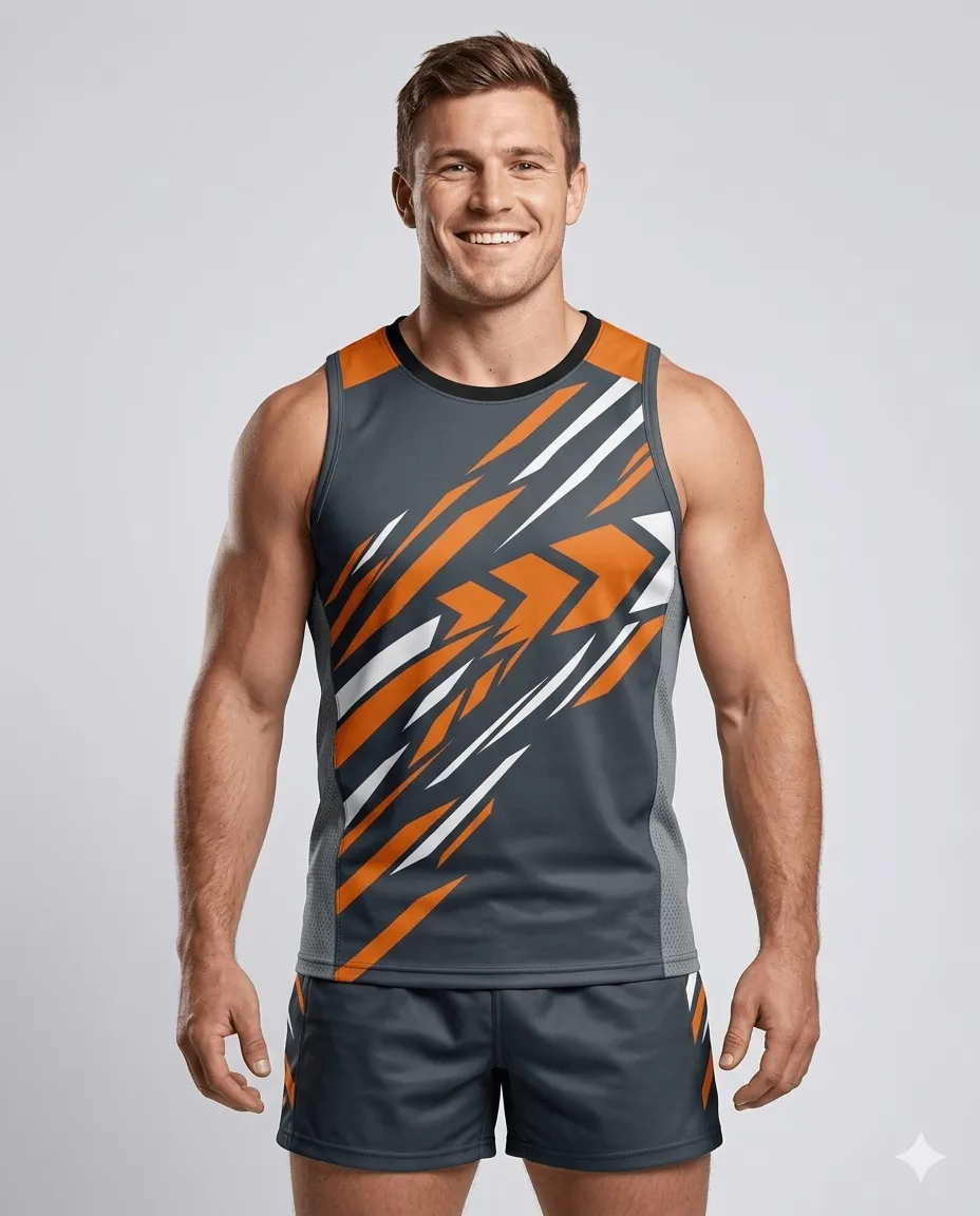Men's Chevron Training Singlet