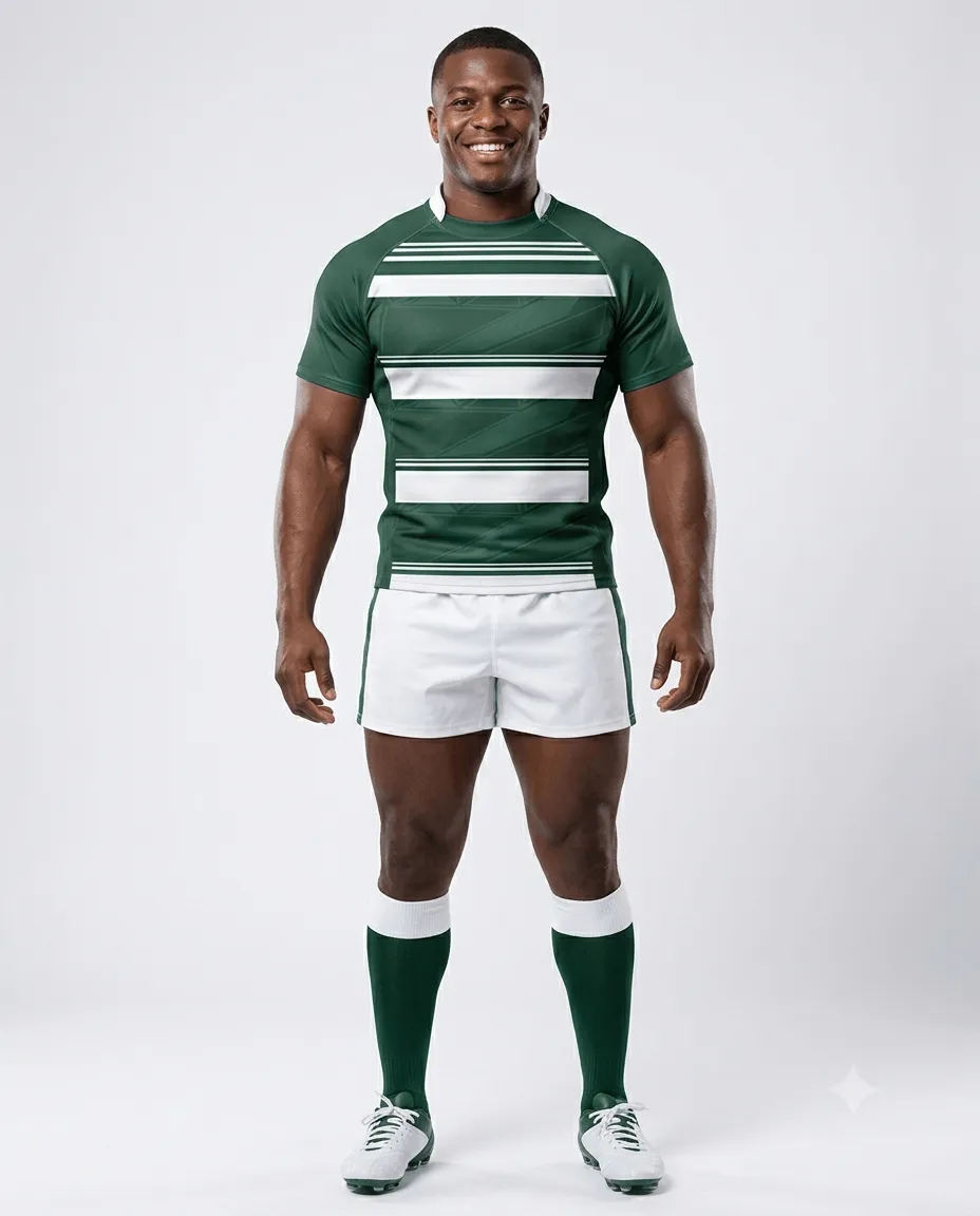 Men's Heritage Stripe Rugby Game Uniform Set