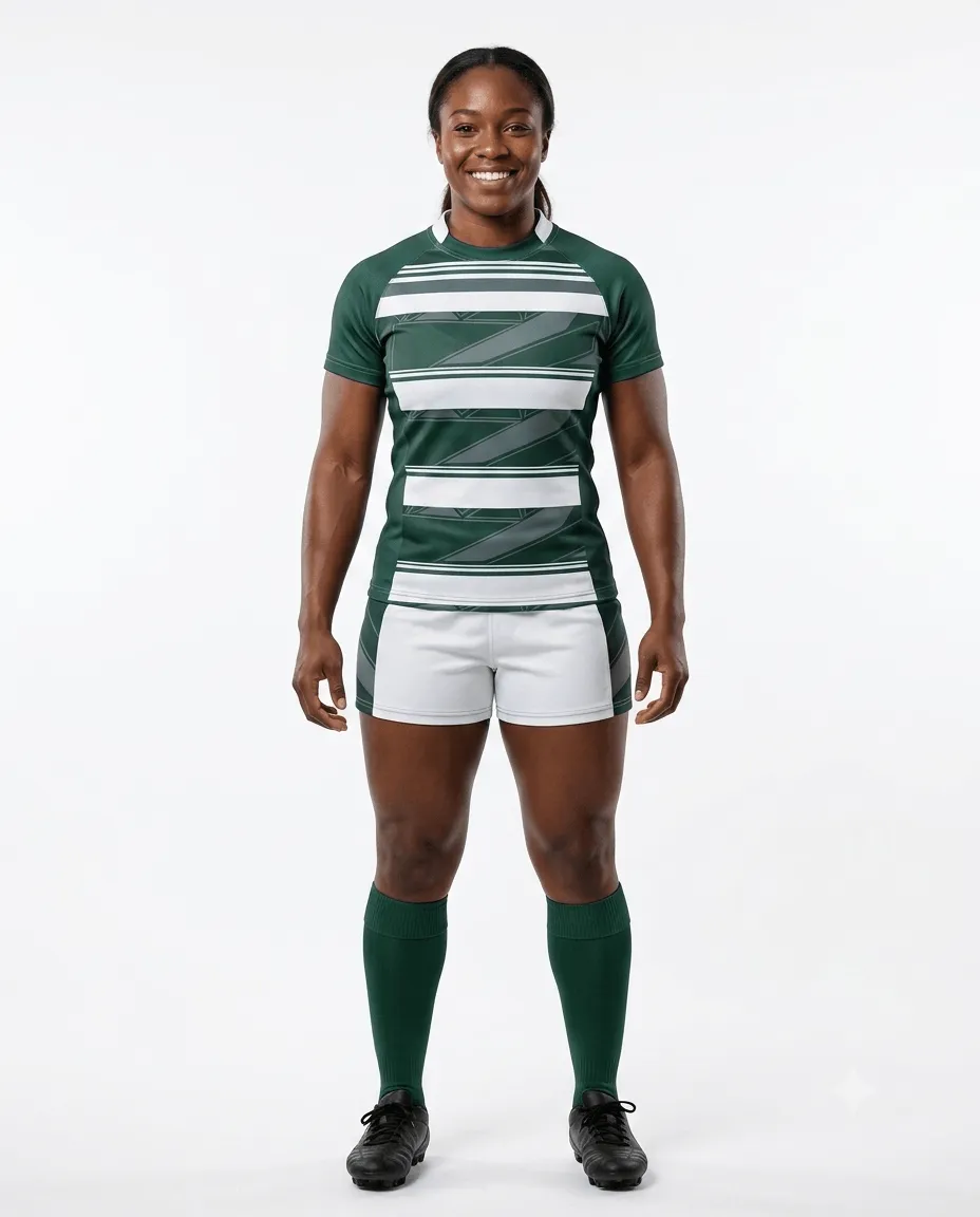 Women's Heritage Stripe Rugby Game Uniform Set
