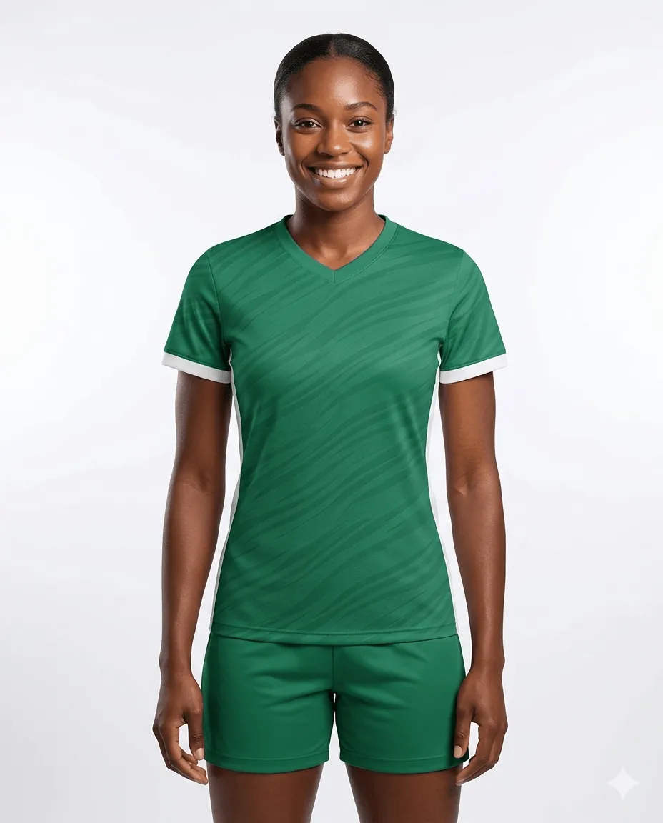Emerald Stride Women's Training Tshirt