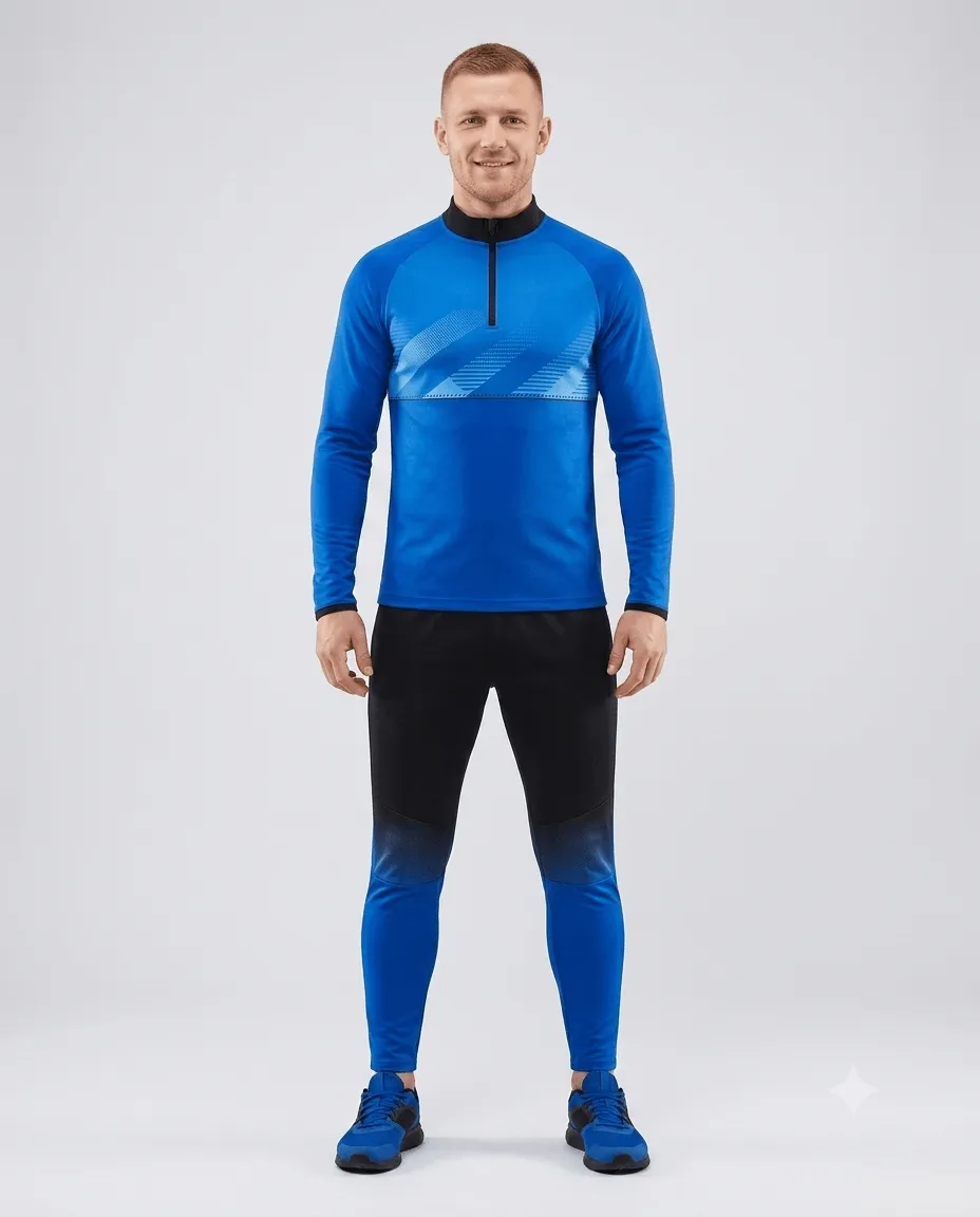 Cobalt Men Training Tracksuit Set