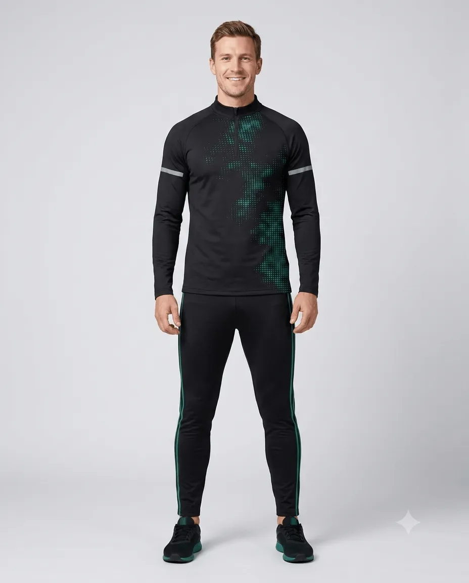 Pixel Men Training Tracksuit Set