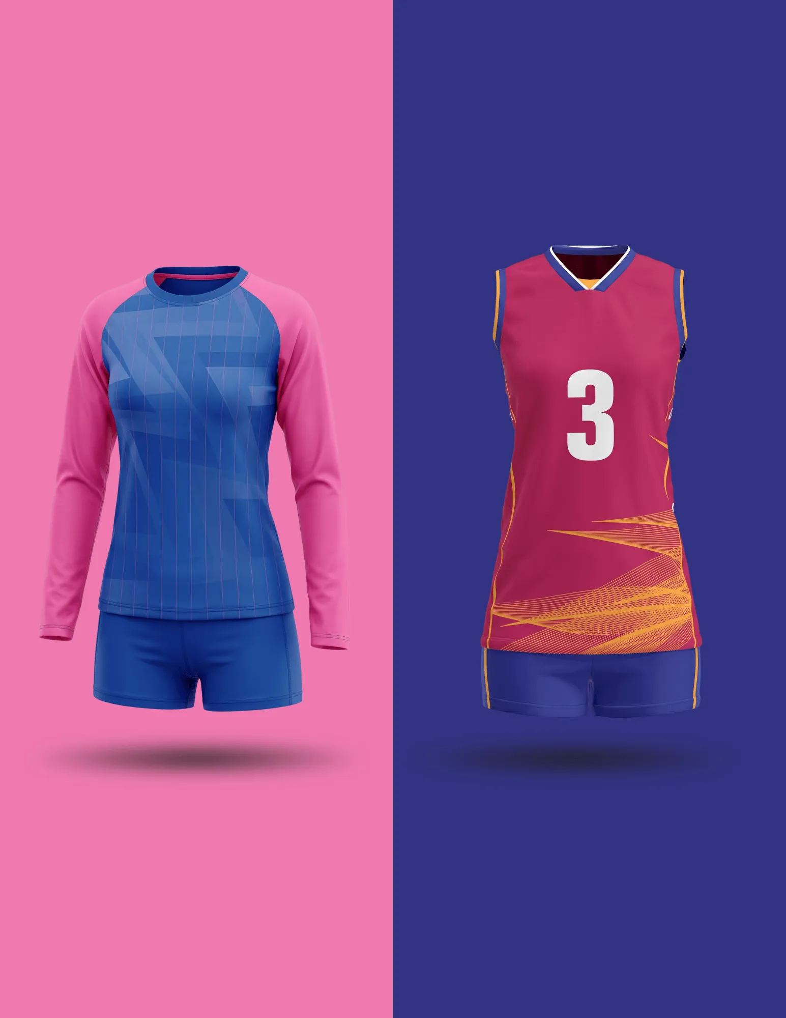 custom volleyball uniforms