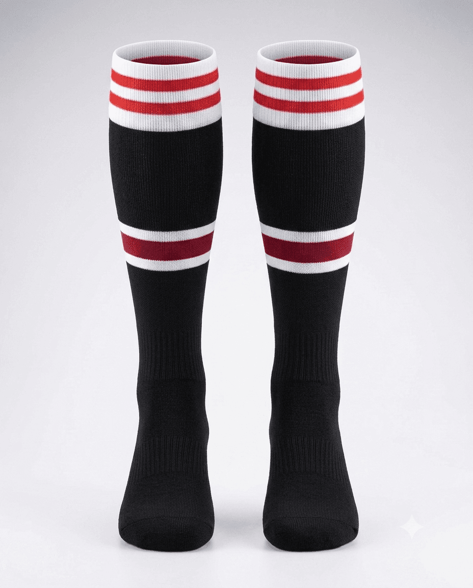 Retro Hoop Knee Sock