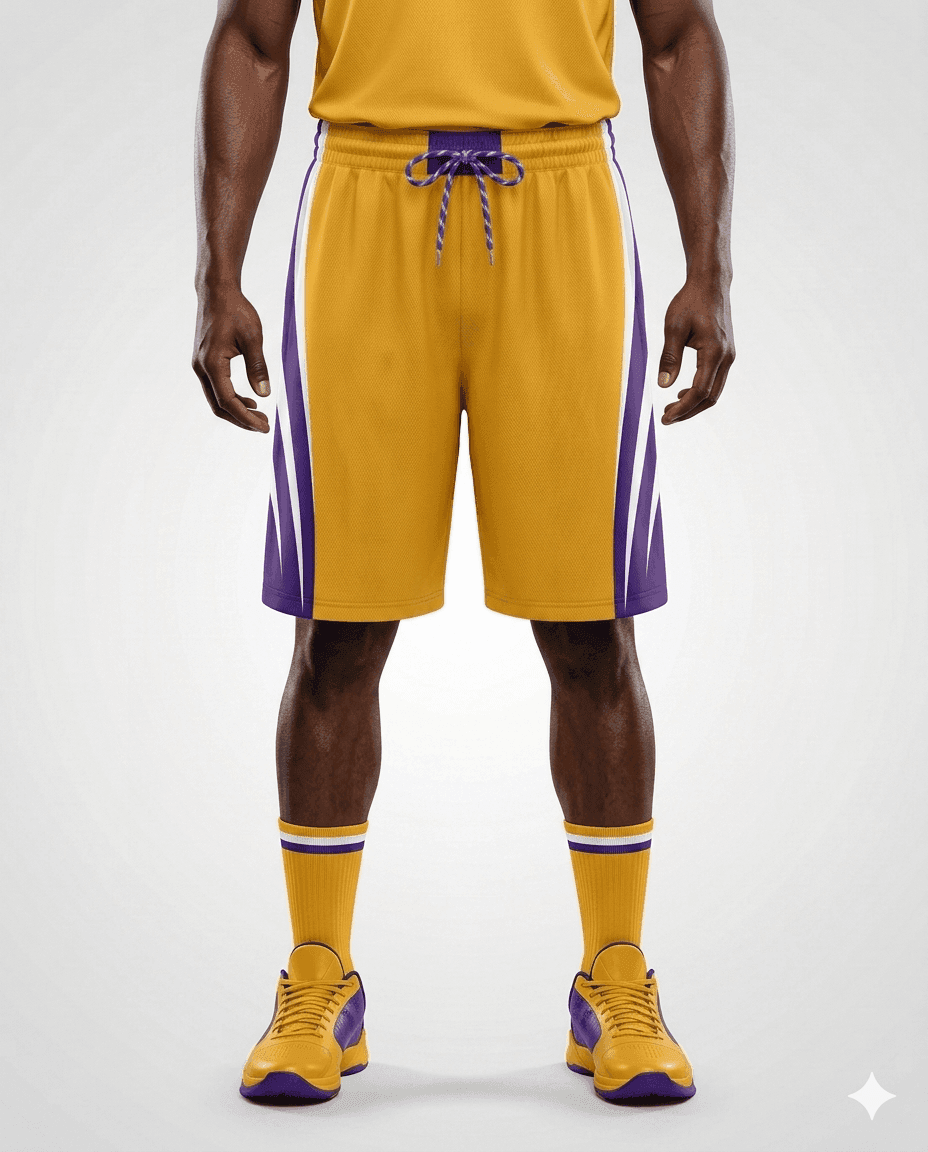 Men's Gold Rush Basketball Shorts