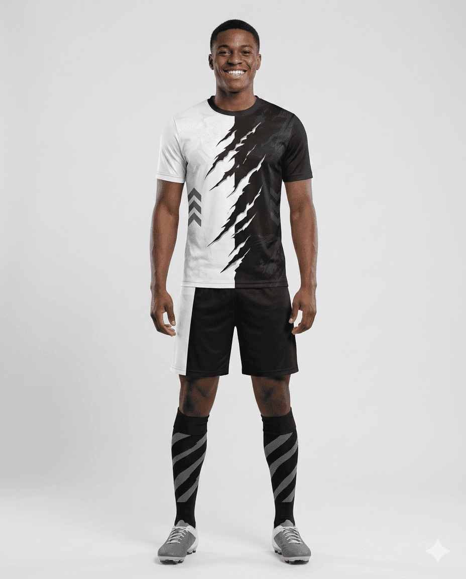 Split Claw Men Soccer Uniform