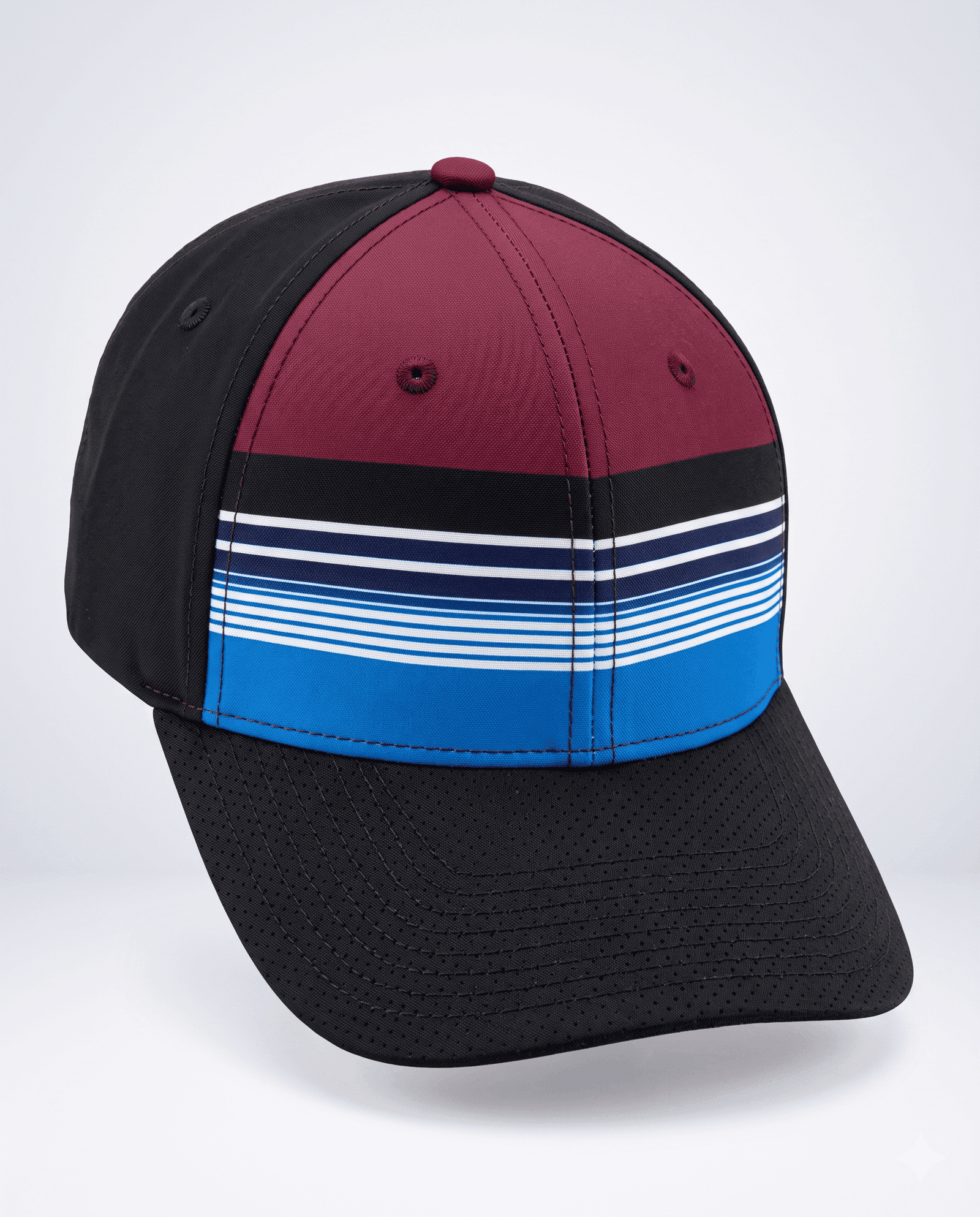 Accessories Maroon Velocity Cap