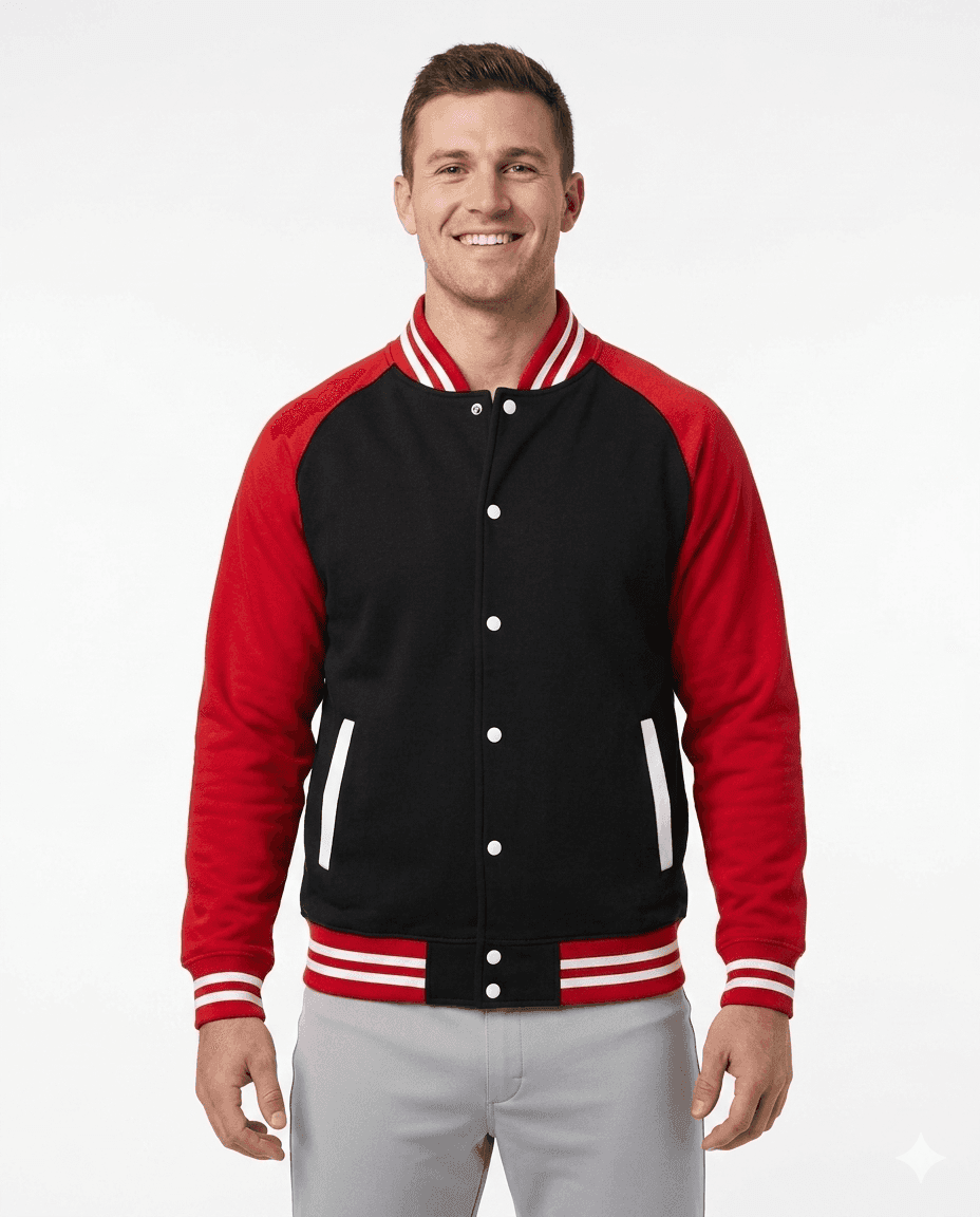 Baseball Men's Baseball Crimson Knight Varsity Jacket