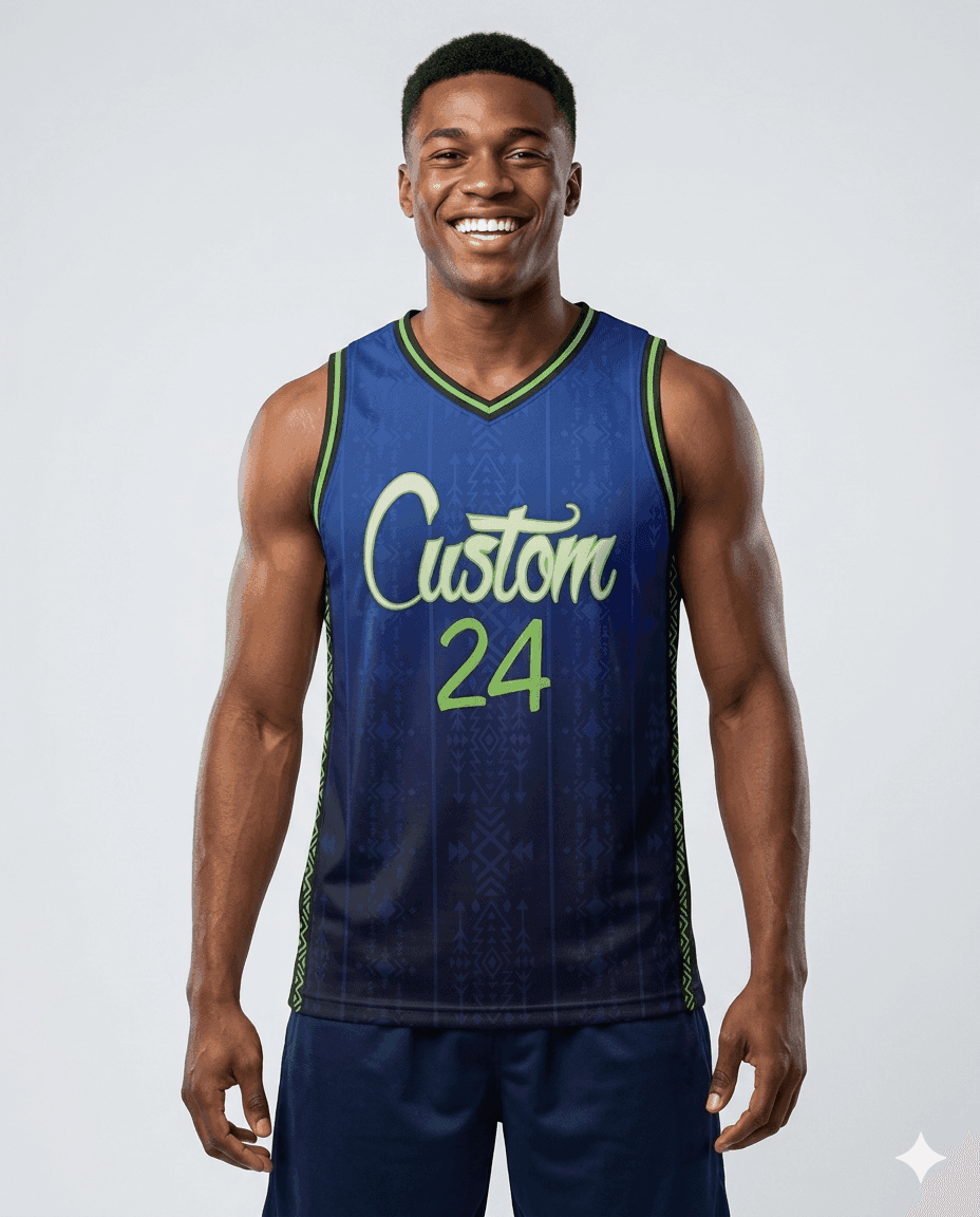 Basketball Men's Midnight Custom Pro Basketball Jersey