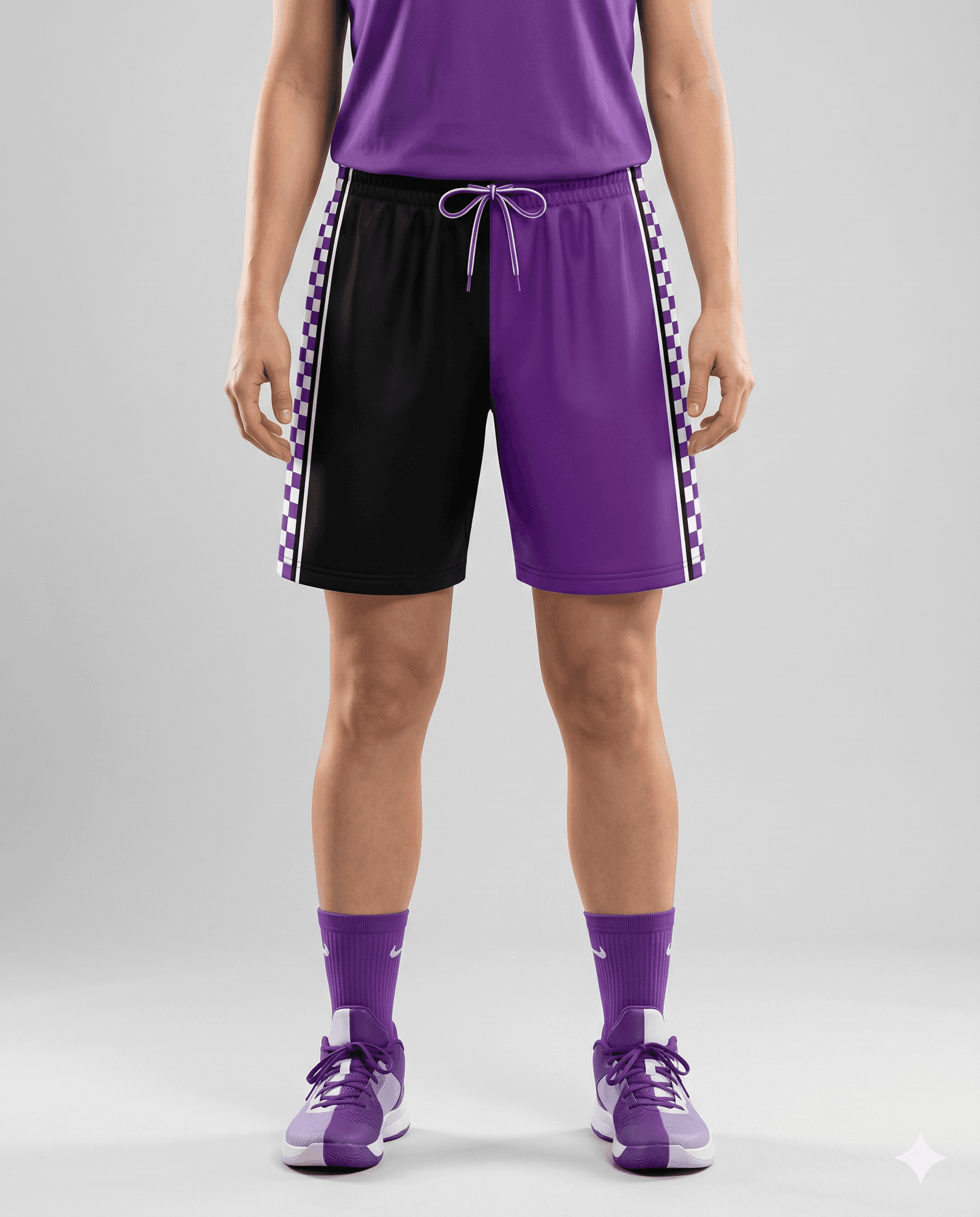 Basketball Women's Checkmate Court Basketball Shorts