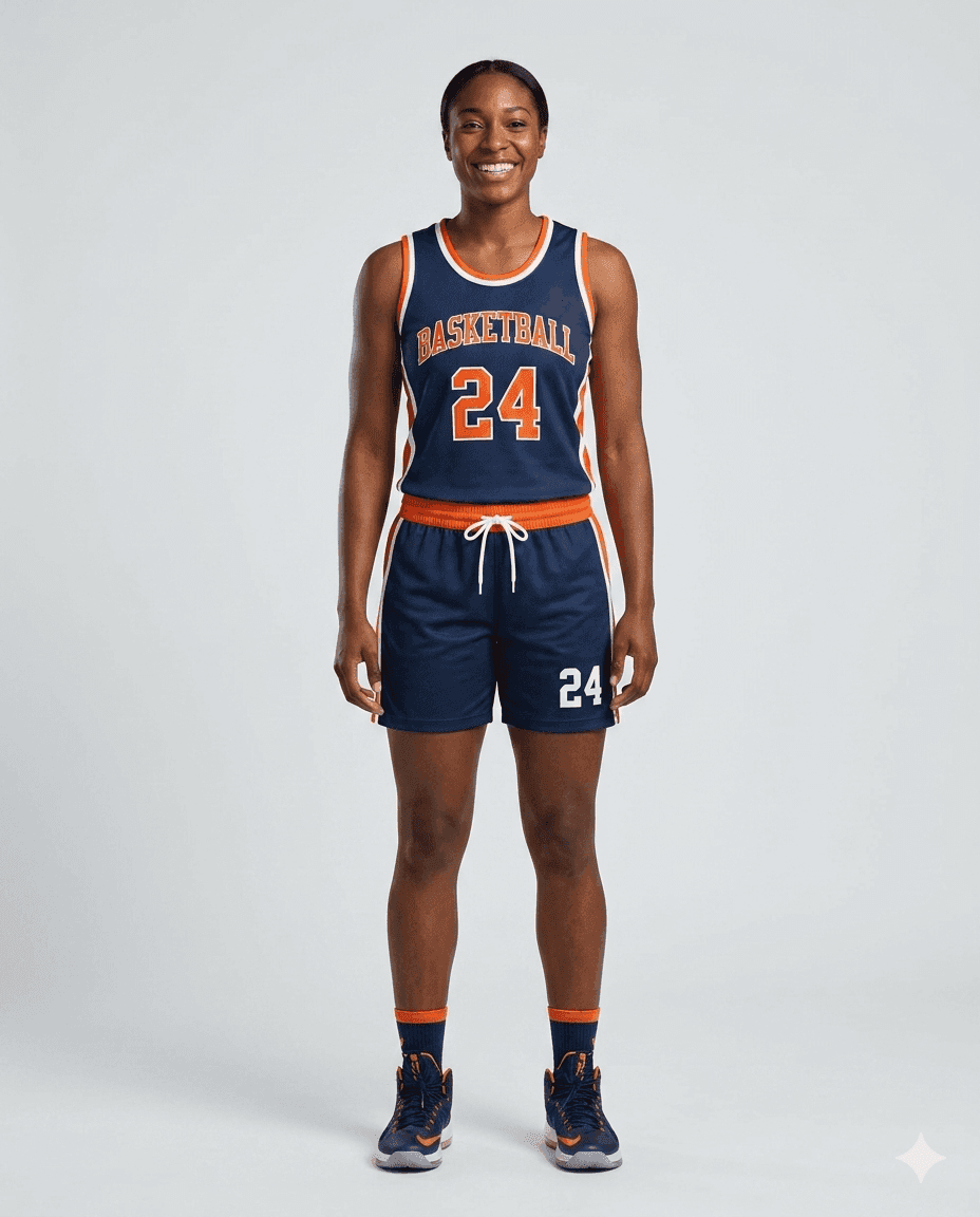 Basketball Women's Navy Blaze Sideline Basketball Set