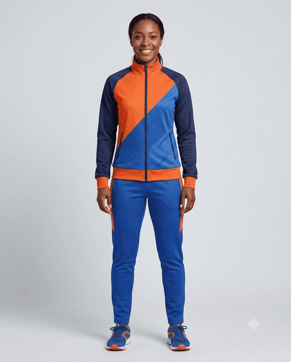 Coach Gear Blaze Diagonal Women Coach Tracksuit Set