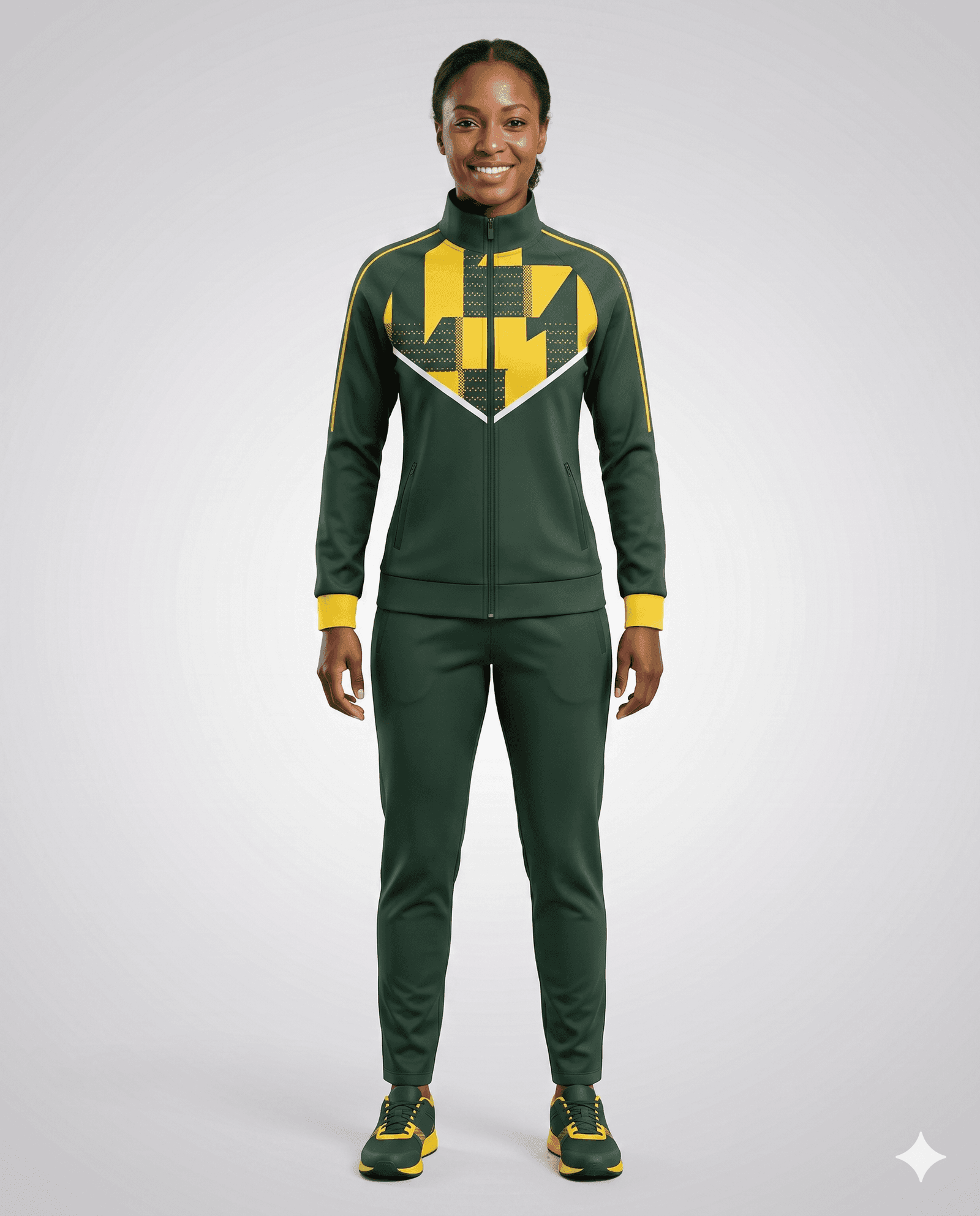 Coach Gear Emerald Strike Women Coach Tracksuit Set