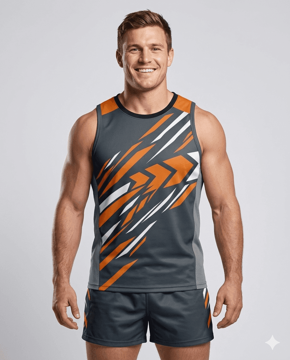 Rugby Men's Chevron Training Singlet