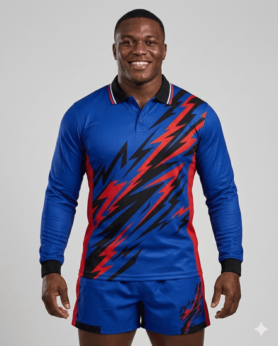 Rugby Men's Heritage Long-Sleeve Polo