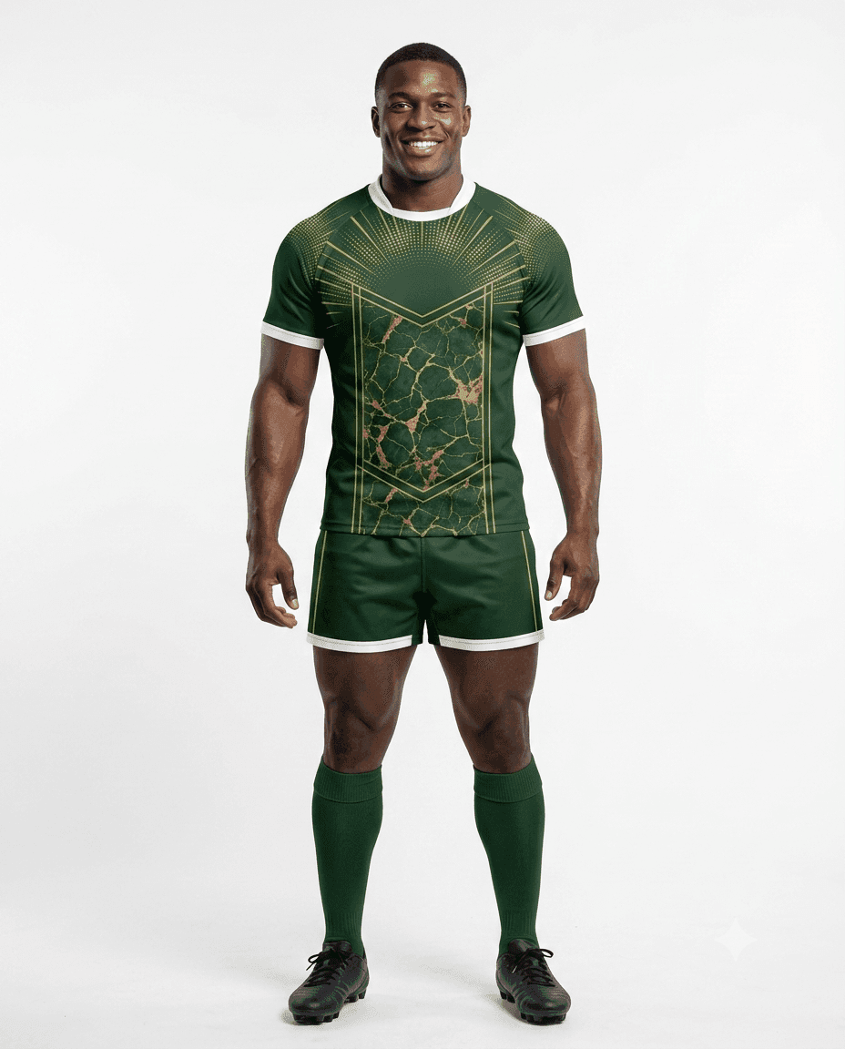 Rugby Men's Molten Forest Rugby Game Uniform Set