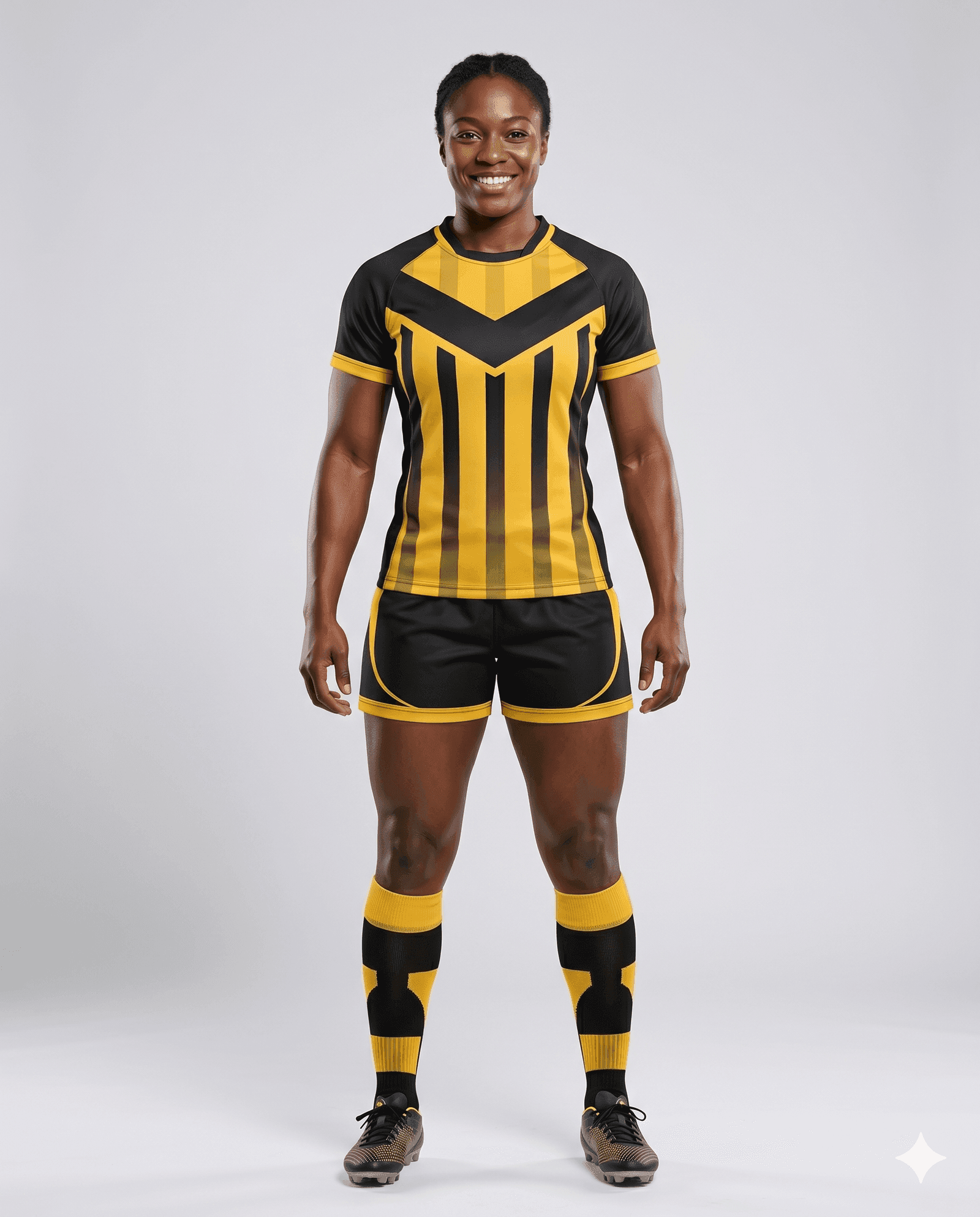 Rugby Women's Golden Arrow Rugby Game Uniform Set