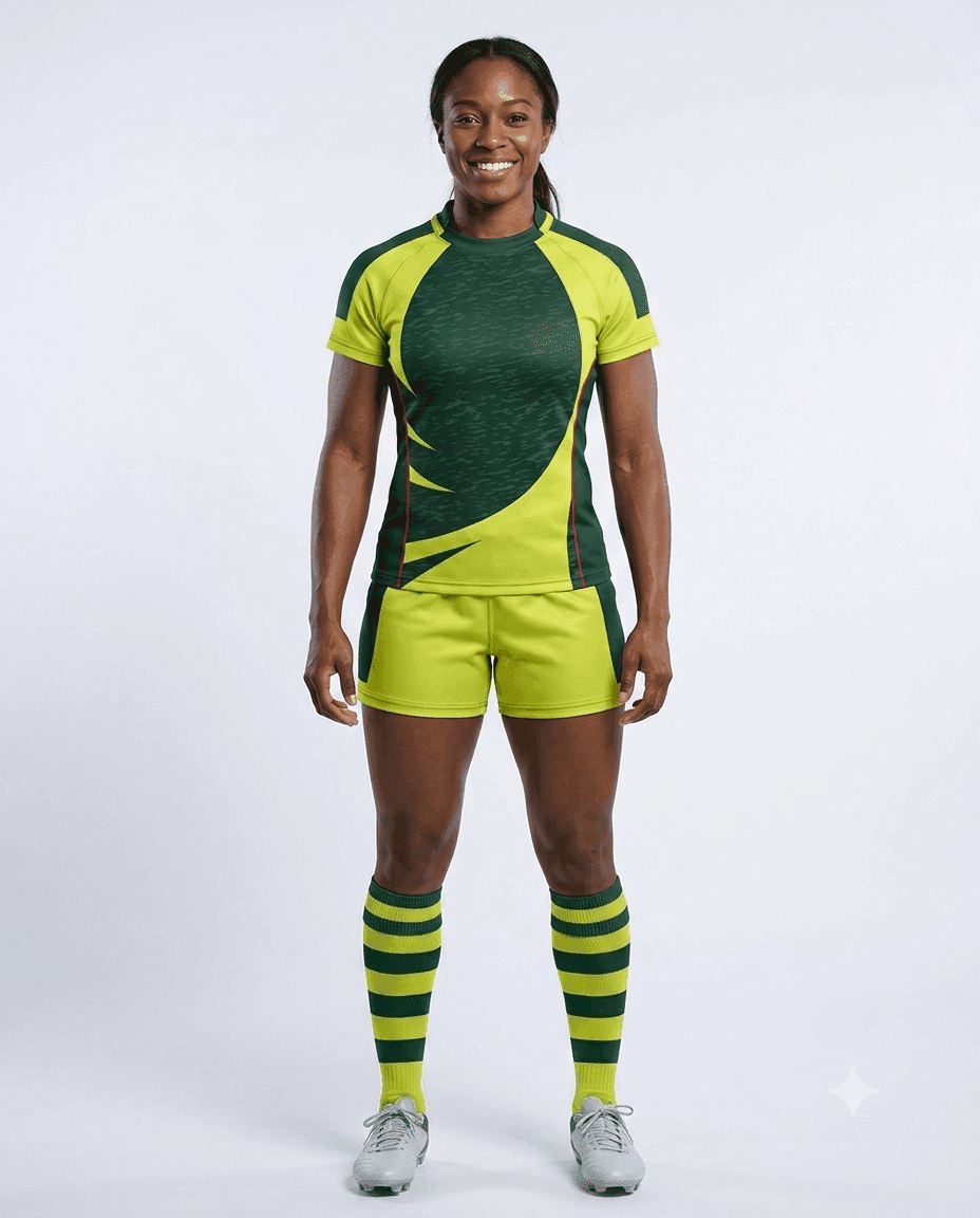 Rugby Women's Goldleaf Rugby Game Uniform Set