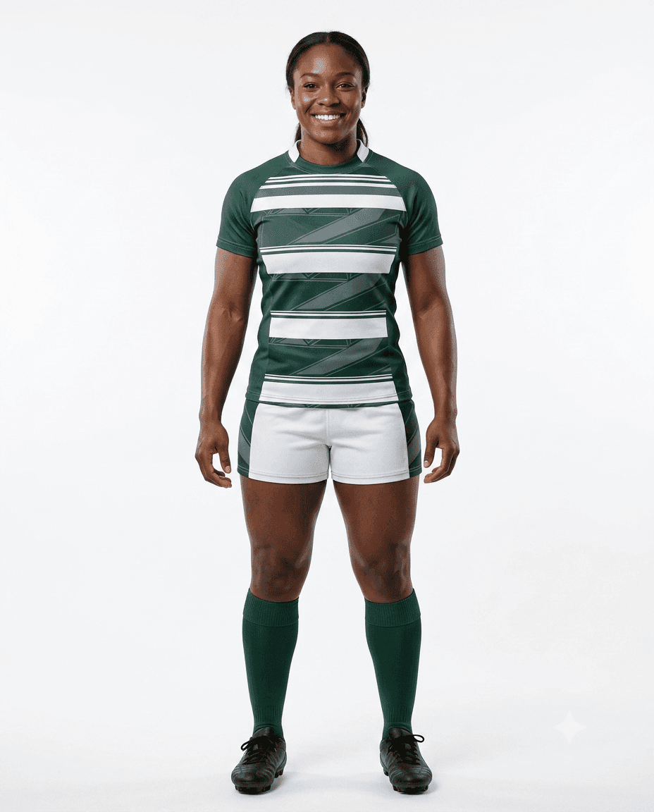 Rugby Women's Heritage Stripe Rugby Game Uniform Set