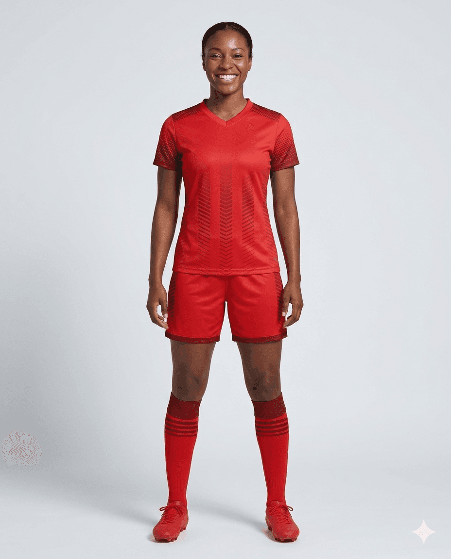 Soccer Crimson Blaze Women Soccer Uniform