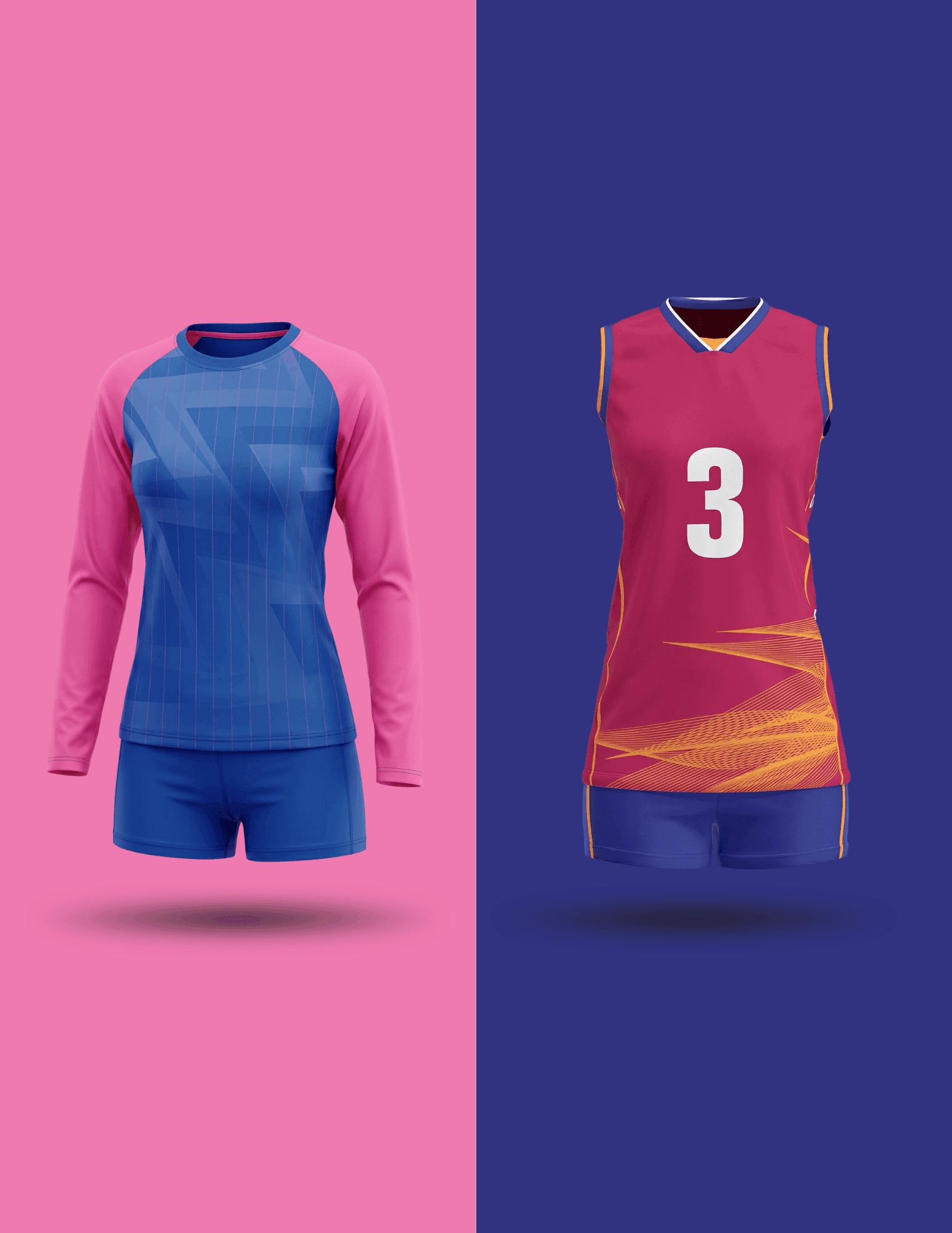 custom volleyball uniforms